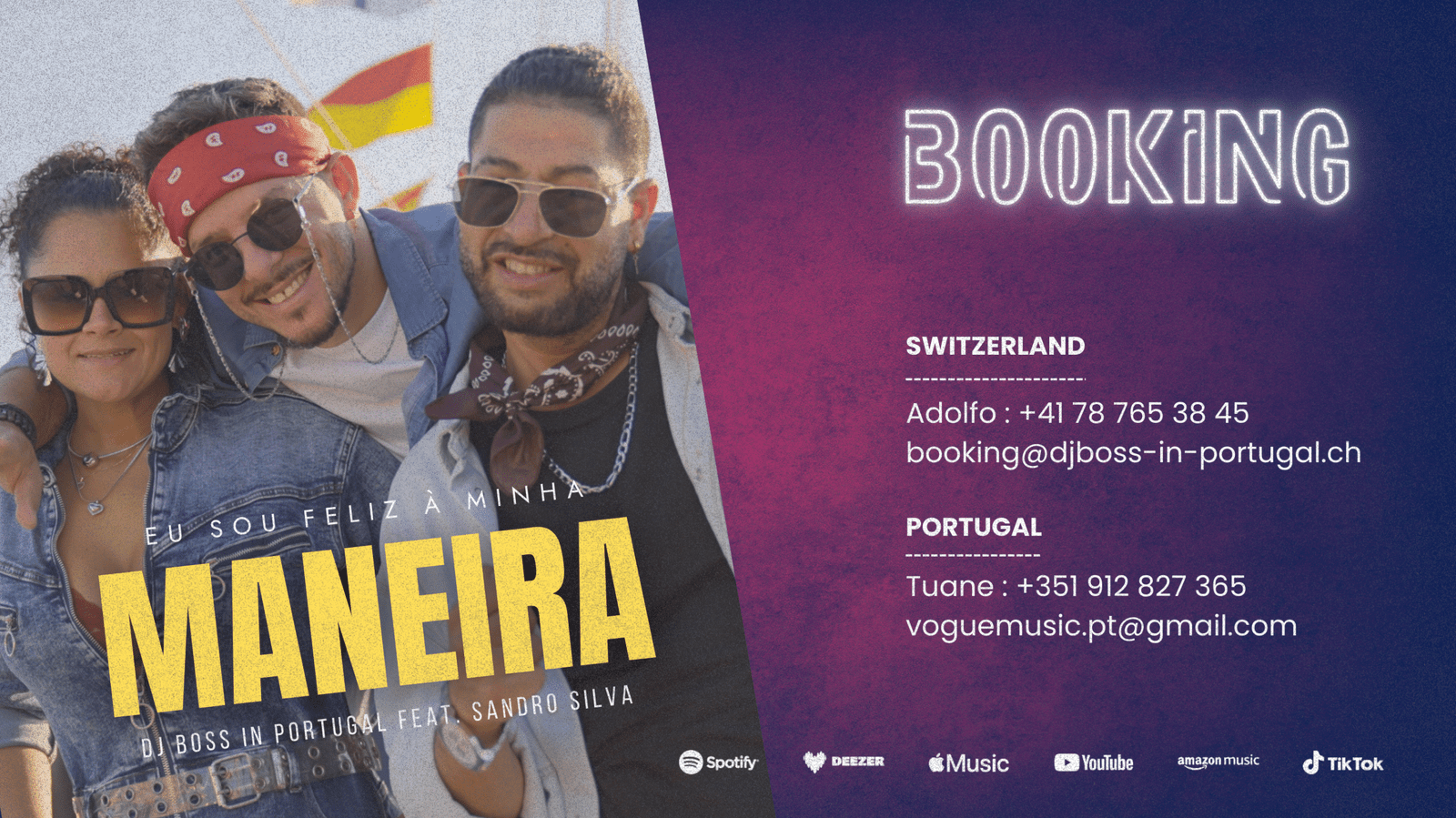 DJ Boss in Portugal criando batidas eletrônicas no estúdio